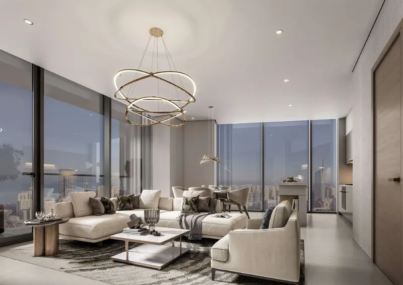 Sobha Central / Концепция гостиной