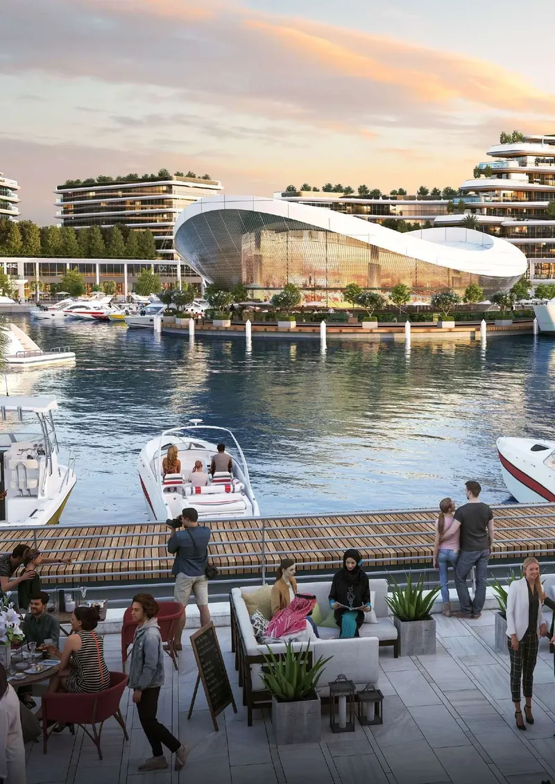 Sobha Siniya Island / Siniya Island / waterfront promenade and yacht club concept