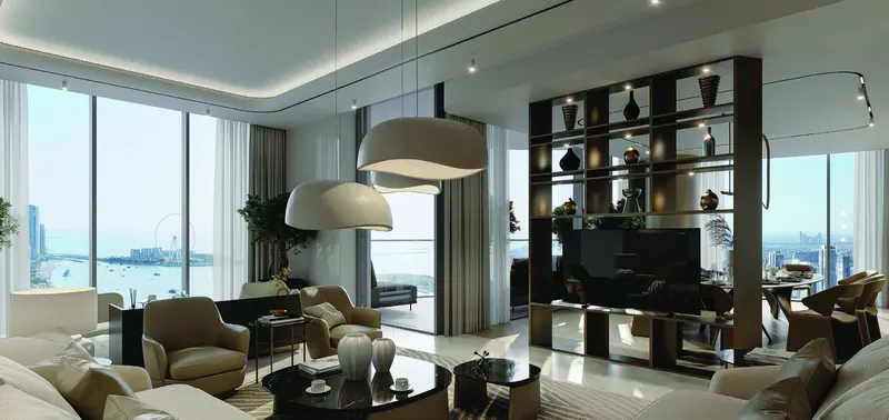 Sobha SeaHaven / Sky Edition / Wohnzimmer