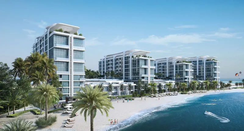 Sobha Siniya Island / Coastline Beach Residences / architecture and beach