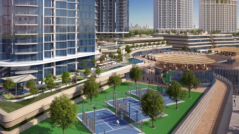 Sobha Hartland II / Community street and amenities