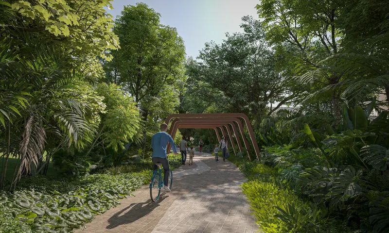 Sobha Elwood / Spazier- und Radwege im Grünen
