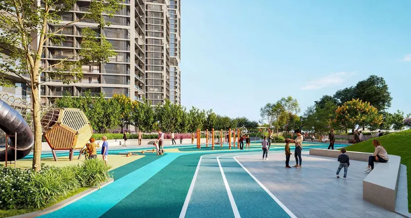 Sobha Central / Спортивные площадки на открытом воздухе