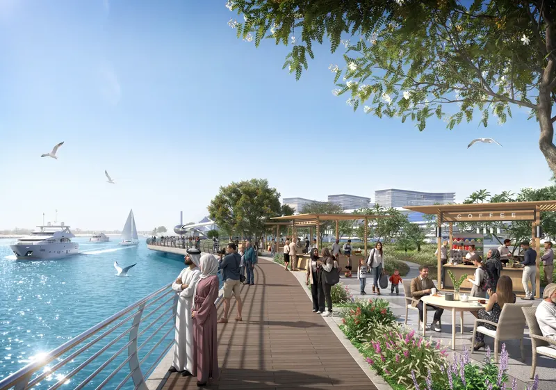 Sobha City / Waterfront boardwalk