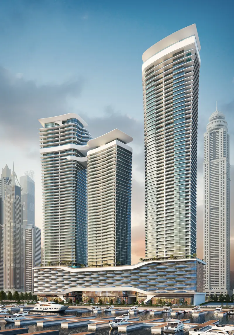 Sobha SeaHaven / Türme und Marina