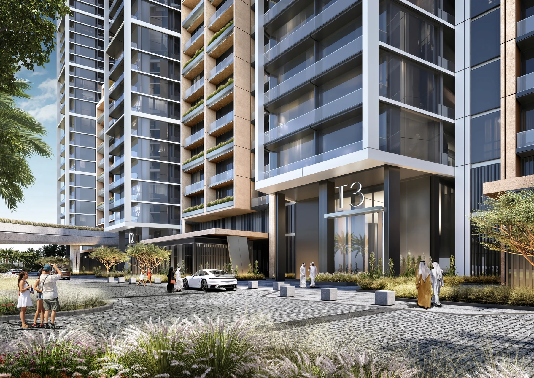 Sobha Central / Arrival at the residences