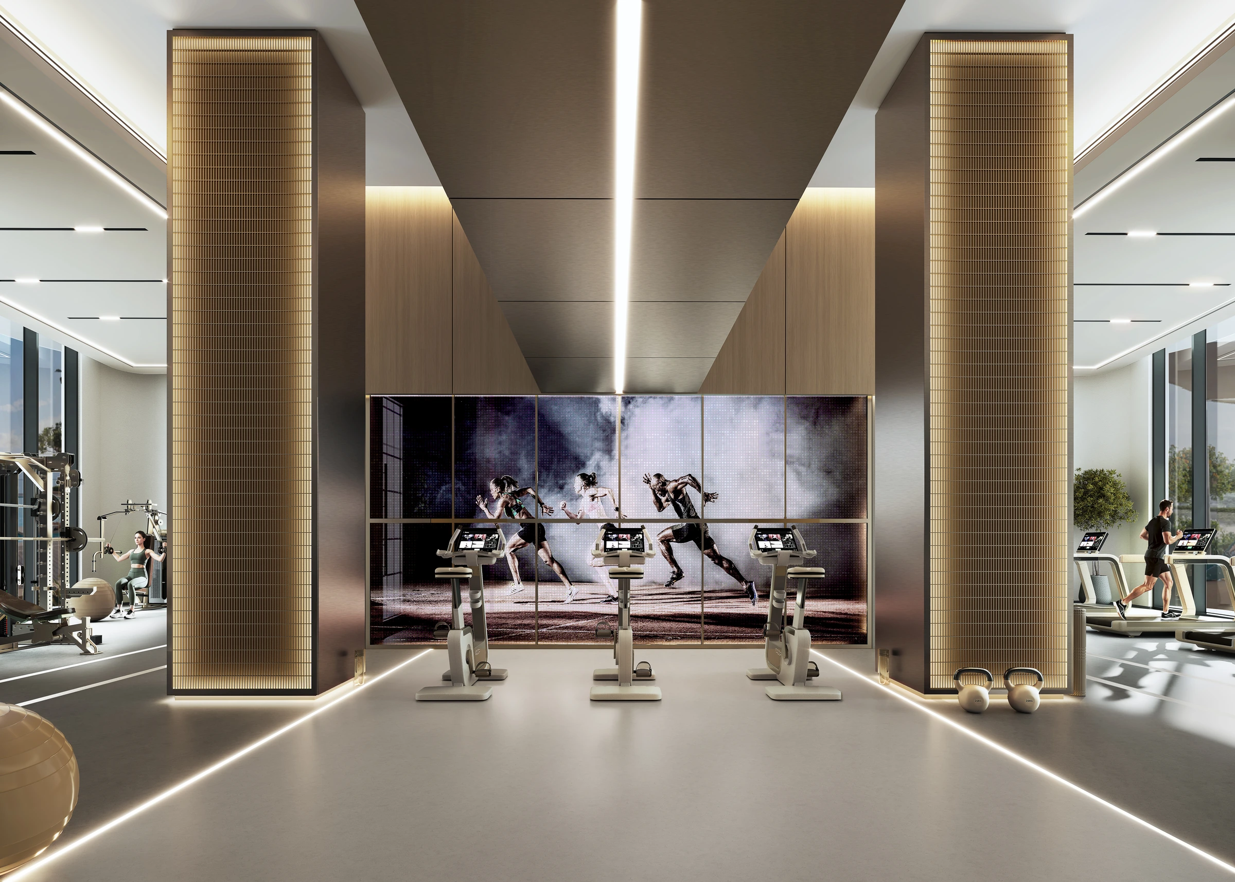 Sobha City / River Cove Residences / gym