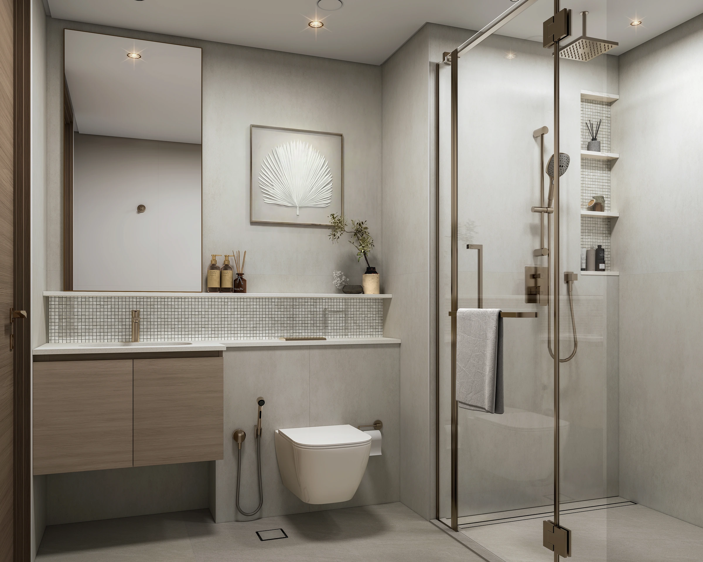Sobha City / River Cove Residences / bathroom