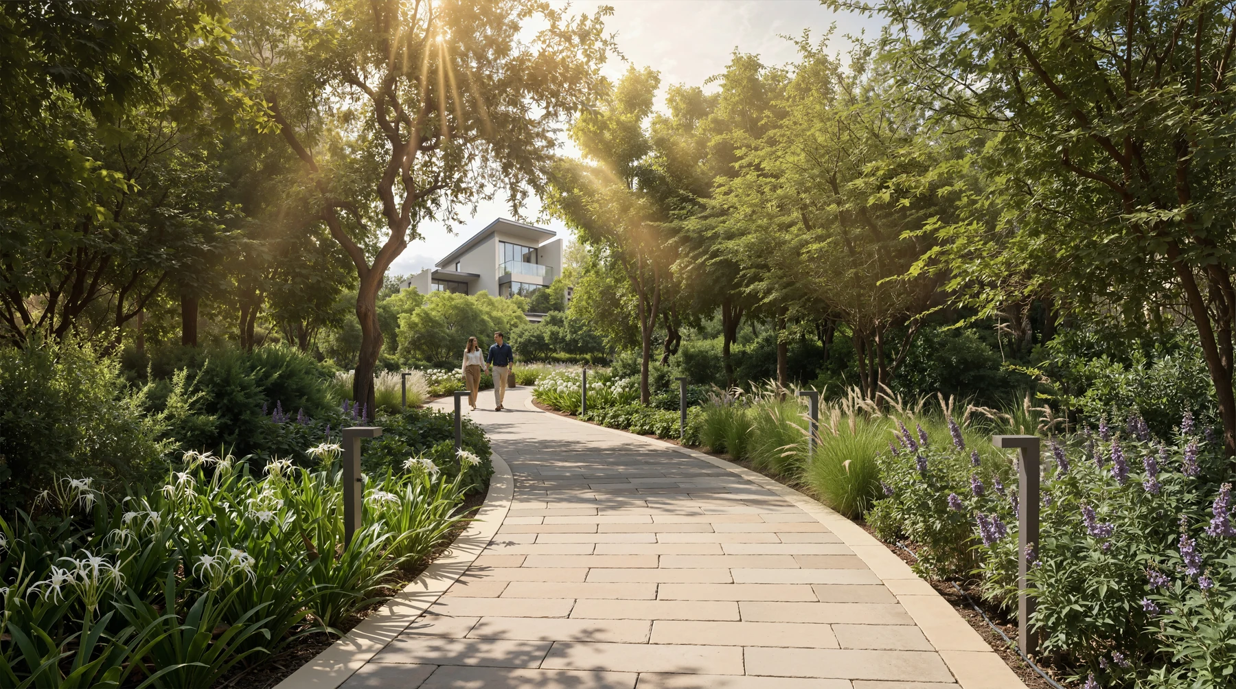 Sobha City / Forest trail