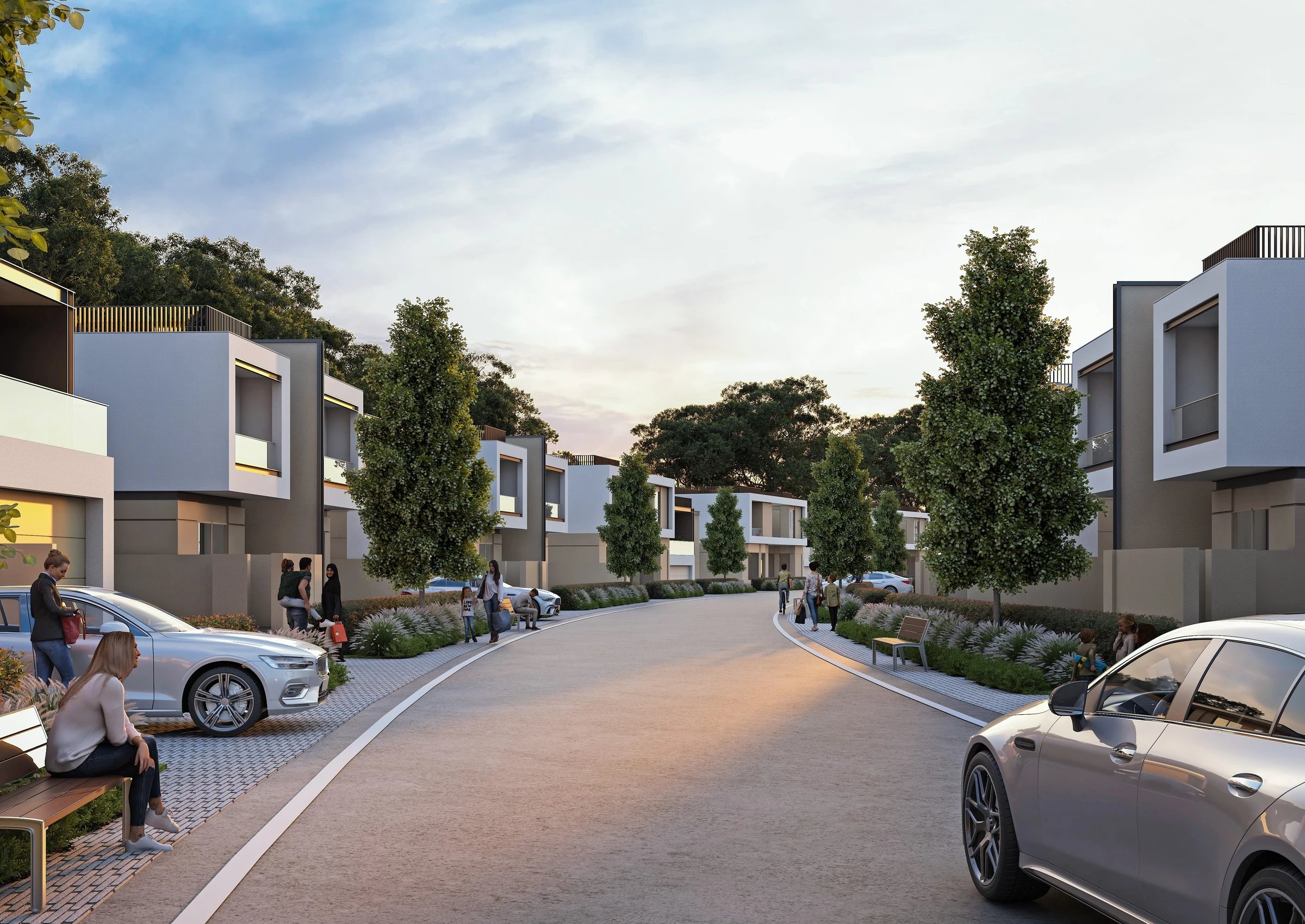 Sobha Elwood / Residential street